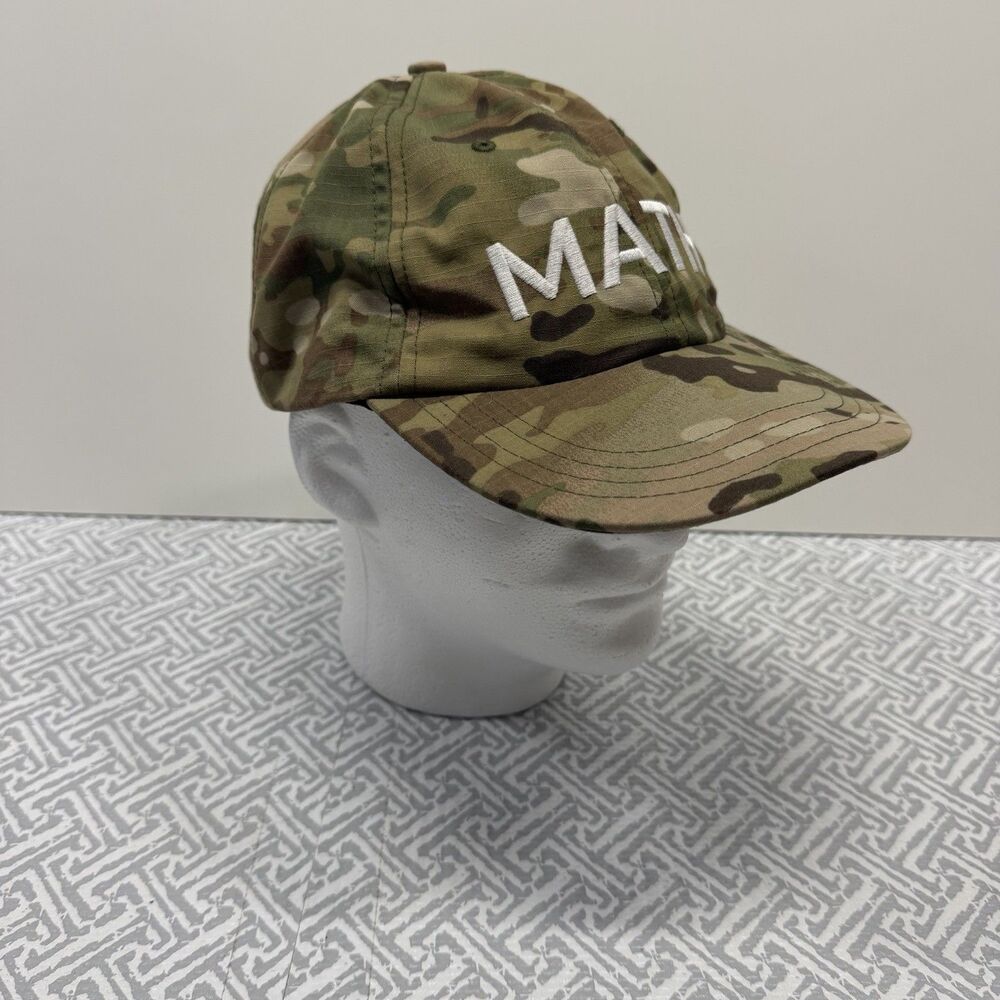 Rare Andrew Yang MATH Hat Camo MultiCam Campaign Cap Official Unionwear USA